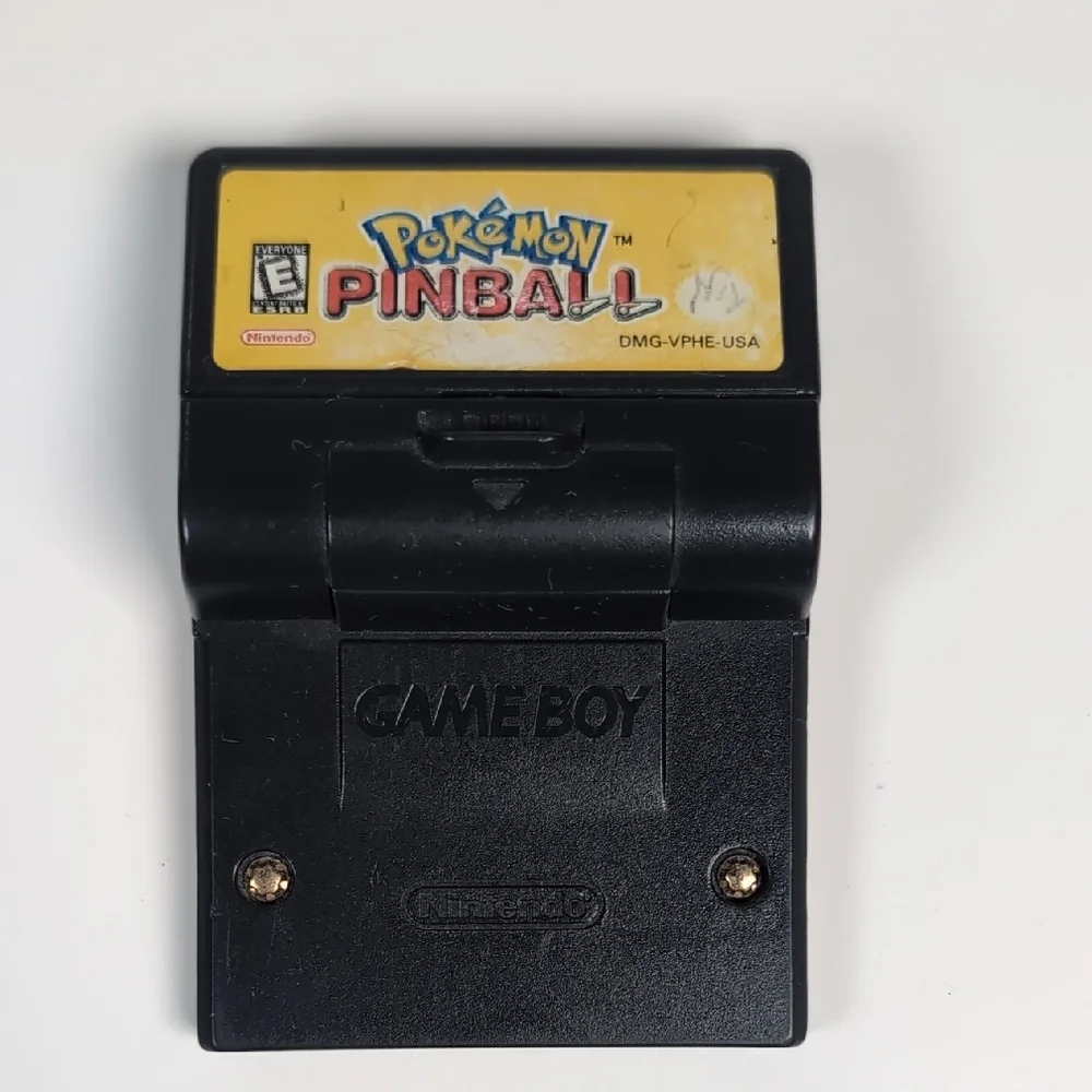 Nintendo Game Boy Pokémon Pinball Cartridge - Black - Picture 1 of 8